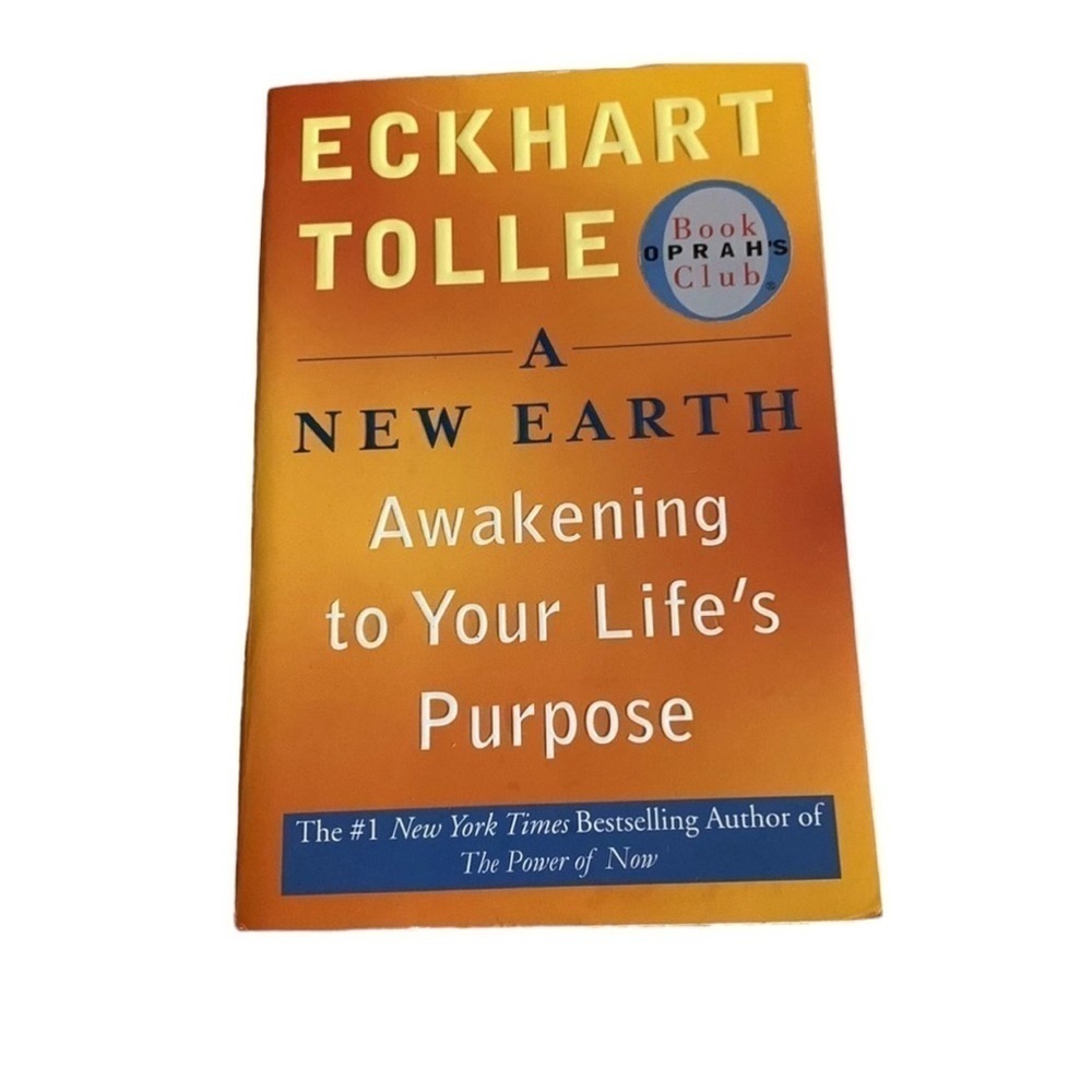 Book Eckhart Tolle A New Earth Awakening to Your Life’s Purpose Self Help Book